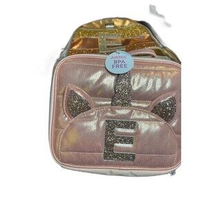 Justice Rose Gold insulted lunchbox brand new with tags full-sized insulated